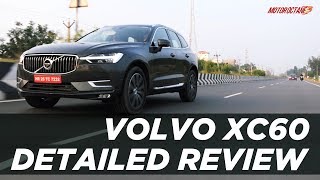 Volvo XC60 India Review in Hindi  Stylish SUV  MotorOctane [upl. by Chiou]