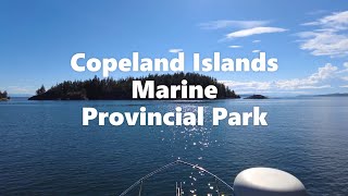 Kittywake Anchorage Copeland Islands Marine Provincial Park Sunshine Coast BC August 2021 [upl. by Duval]