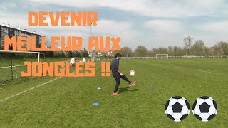 COMMENT BIEN JONGLER AU FOOTBALL [upl. by Asiilanna475]