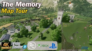 The Memory  Map Tour  Farming Simulator 22 [upl. by Chelsy]