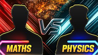 Maths vs Physics Battle 🔥 [upl. by Sheba166]