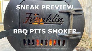 Sneak Peak Franklin BBQ Pits Smoker 4k [upl. by Ellezig]