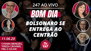 Bom dia 247 Bolsonaro se entrega ao centrão 11620 [upl. by Ainalem]