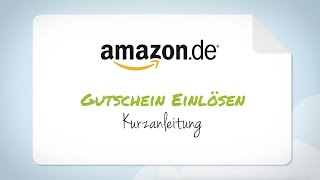 Amazon Gutschein einlösen  Schritt für SchrittAnleitung [upl. by Im]