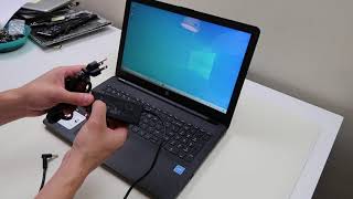 How To Fix Battery Not Detected 0 Available Plugged In Not Charging  HP Computer [upl. by Dolli]