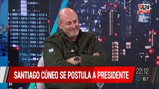 Santiago Cúneo será candidato a PRESIDENTE entrevista exclusiva en GPS [upl. by Chelsea]