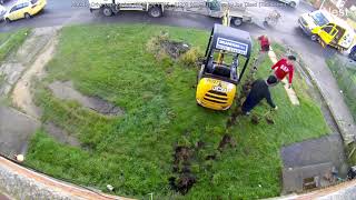 How to Lay a Block Paving Driveway 1990 [upl. by Anidem]