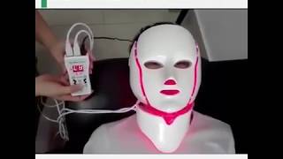 DermaLight™ LED Light Therapy Face Mask Anti Aging Acne [upl. by Tonneson]