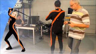 Motion Capture  Flexible fullbody cameraless Motion Capture Solution [upl. by Eimar]