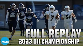 Harding vs Colorado School of Mines 2023 DII football championship  FULL REPLAY [upl. by Uriiah]