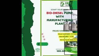 Opportunity to open your Bio Diesel Production Plant amp Pumpshorts [upl. by Acirred]