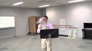 Arban  14 Characteristic Studies  No1 Euphonium [upl. by Fugazy]