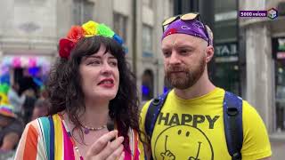 We asked people at Pride Cymru if politicians are doing enough for the LGTBQ community [upl. by Eceinwahs]