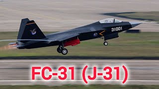 Shenyang FC31 J31 Chinas Stealth Fighter Unveiled [upl. by Taub]