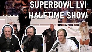 FULL Super Bowl LVI Halftime Show REACTION  OFFICE BLOKES REACT [upl. by Aicenaj155]