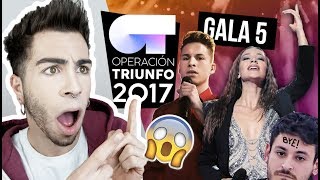 OT 2017 Gala 5 Flipas colega REACCIÓN  MALBERT [upl. by Ynamreg]