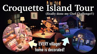 Chef Challenge Island Tour  Animal Crossing New Horizons [upl. by Yahsram]