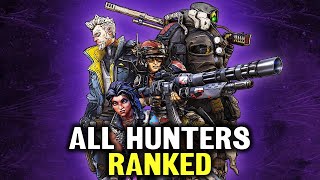 Ranking EVERY VAULT HUNTER In The Borderlands Series [upl. by Aivizt]