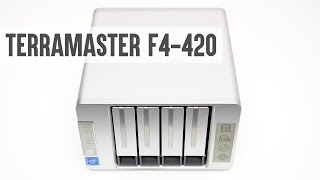 Serwer NAS Terramaster F4420  4 dyski 4 rdzenie x86 i 4 GB RAM [upl. by Auerbach]