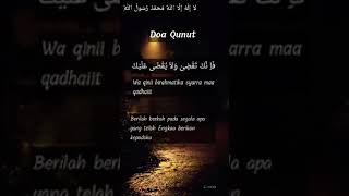 Doa Qunut [upl. by Ahsem]