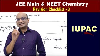 IUPAC Nomenclature  Revision Checklist 3 for JEE amp NEET Chemistry [upl. by Htebasil687]