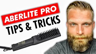 Tips and Tricks for Getting the Most Out of Your Aberlite Pro  Go 2 Beard Straightener [upl. by Tterb]