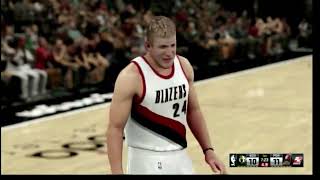 NBA 2K16 Blazers vs Celtics [upl. by Arihaj]