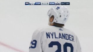 William Nylander 5th Goal of the Season 113017 Toronto Maple Leafs vs Edmonton Oilers [upl. by Hakym]