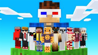 I Trapped 10 Youtubers in a TINY Hide and Seek Game [upl. by Nuhsyar]