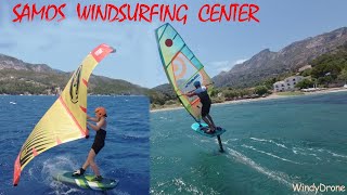 Foiling Paradise Wingfoiling amp Windfoiling in Samos Kokkari 2024 [upl. by Yor]