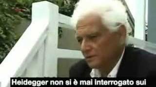 Jacques Derrida  Essere e Tempo sub ITA [upl. by Fara991]