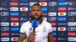 Fiji captain Waisea Nayacalevu after heartbreaking defeat to Wales [upl. by Huntingdon]