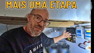 INSTALANDO as BATERIAS no MOTORHOME [upl. by Tamma]