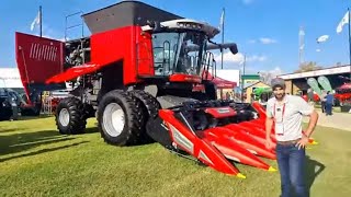 Nuwe Massey Ferguson Stroper op NAMPO 2023 [upl. by Doxia52]