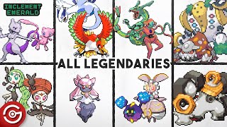 All Legendary Locations  Pokemon Inclement Emerald [upl. by Kram370]