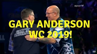 Gary Anderson vs Kevin Burness WORLD CHAMPIONSHIP 2019 R2 Darts WM 2019 [upl. by Lantz]