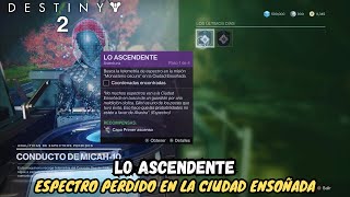 Ubicación Espectro Perdido en La Ciudad Ensoñada  Monasterio Oscuro  Destiny 2 [upl. by Nosyerg886]