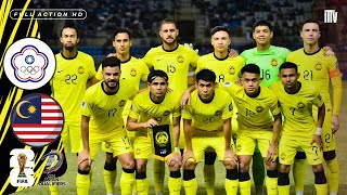 CHINESE TAIPEI vs MALAYSIA  FIFA WORLD CUP 2026 QUALIFIERS AFC  EXTENDED HIGHLIGHTS HD [upl. by Mayap]