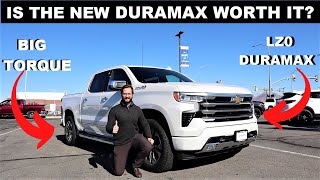 2023 Chevy Silverado 1500 High Country Duramax Is The New LZ0 Duramax Actually Better [upl. by Nnylorac]