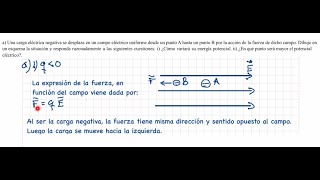 Problemas Campos gravitatorio y eléctrico 2019 Septiembre 2B [upl. by Rockel453]