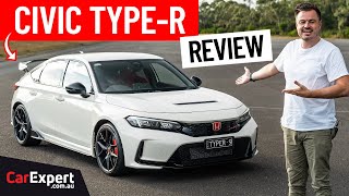 2023 Honda Civic Type R inc 0100 braking amp autonomy test review [upl. by Enuahs20]