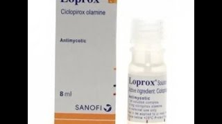 Тайский противогрибковый препарат Loprox Loprox ciclopirox olamine Solution [upl. by Haianeb]