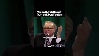 Warren Buffett Is Diversification REALLY Protecting Your Wealth [upl. by Atiek836]