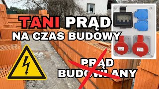 MAMY Prąd docelowy na czas budowy   Taryfa G11  Prąd budowlany [upl. by Iridissa]