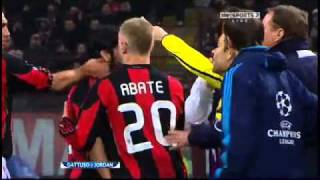 Gattuso vs Joe Jordan  Flamini horror tackle [upl. by Gypsy407]