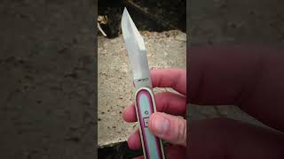 Chuck Gedraitis Custom Knives Switch Army Switchblade Knife [upl. by Pattani]