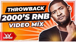 2000s Throwback RampB Clean Video Mix 3  Dj Shinski Usher Next Lloyd Donell Jones Faith Evans [upl. by Modnar517]