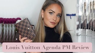 LOUIS VUITTON AGENDA PM REVIEW  INSERT SETUP  Dilara Bosak [upl. by Assecnirp422]