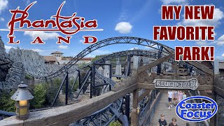 PHANTASIALAND Is My New FAVORITE Park IN THE WORLD Phantasialand Vlog Europe Trip Part 3 [upl. by Annehs845]