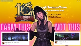 The Best Ways to Farm Moogle Tomestones 10th Anni Event  FFXIV [upl. by Alahc]